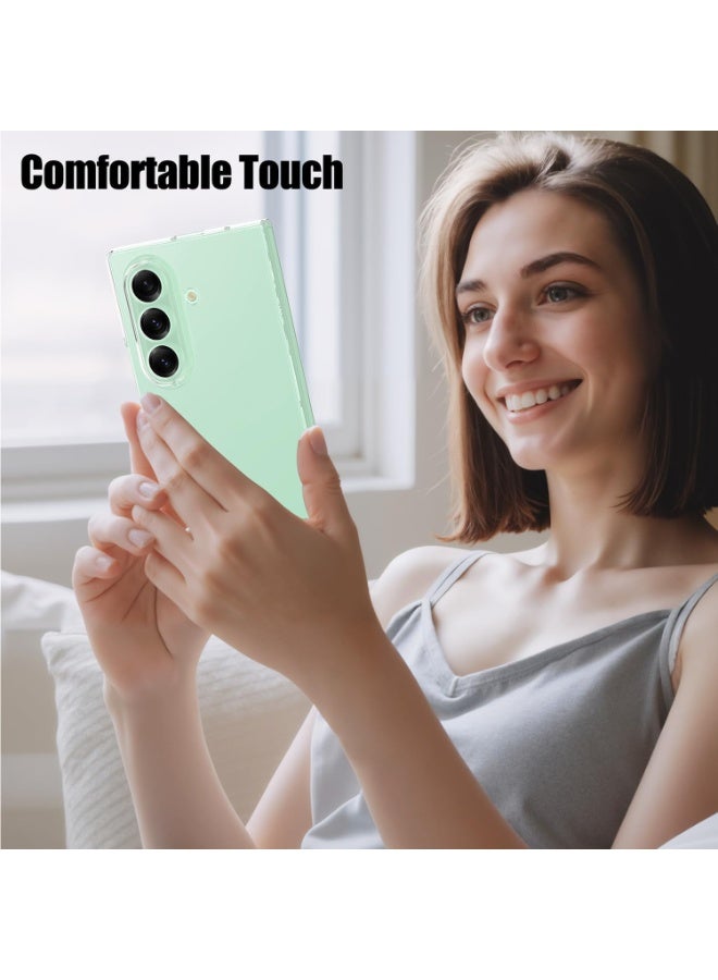 Muzz Magnetic Case for Samsung Galaxy Z Fold 7, Slim Shockproof Protective Cover, Clear (Z Fold 7 5G 2025) - Image 3