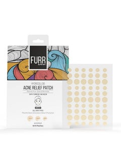 Furr Haldi & Neem Acne Relief Patches With Hydrocolloid; Reduces Acne Spots And Blemishes; 60 Patches…  - Image 1