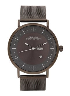 French Connection Men’s Analog Quartz Brown Stainless Steel Watch FCN00044G - 42mm  - Image 1
