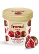 Frozen Raspberries in White & Milk Chocolate Tub