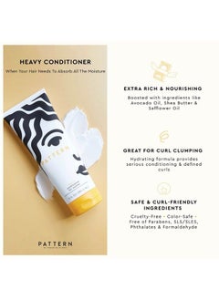 PATTERN Beauty by Tracee Ellis Ross Heavy Conditioner, 3 Fl Oz, Great for Curlies, Coilies and Tight-Textures, 3a-4c  - Image 2