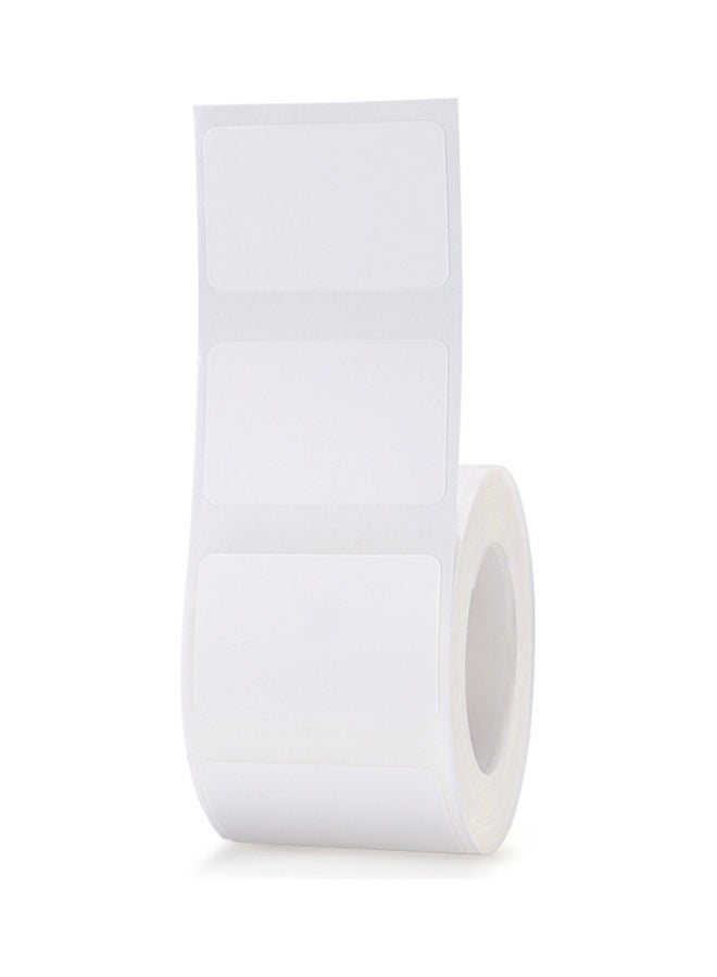 NIBEMINENT 320-Sheets Blank Thermal Printing Paper Roll White - Image 1