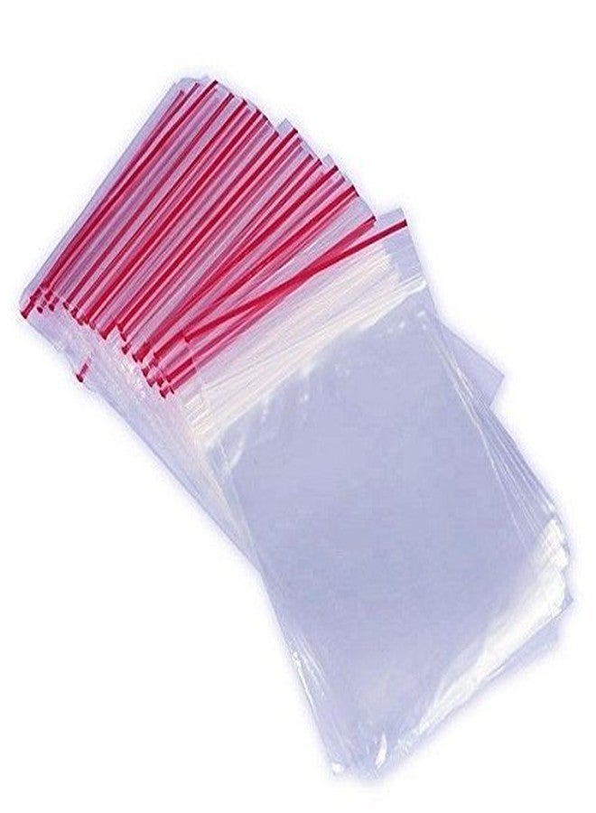 DMS RETAIL Transparent Zip Lock Pouch Bag Airtight Resealable Plastic Bags 10X13 Inches -Pack of 25 - Image 1
