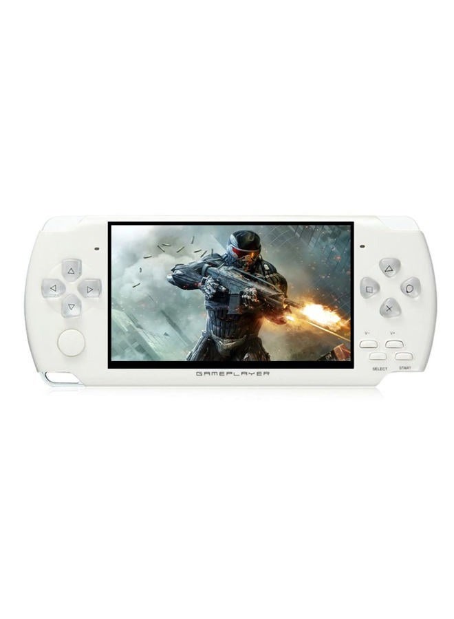 JXD Handheld Game Console 4.3 inch 8GB Built in 2000 Games for Multiple Simulators X6 Retro Video Game Console Mp3/4/Ebook TV Out Mini Hand Portable Game Player Device Holiday (White) - Image 1