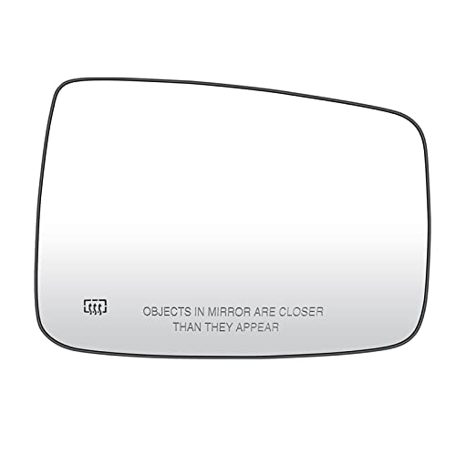 ISEYEC Passenger Right Side View Heated Mirror Glass for for Dodge Ram 1500 20092017 for Ram 2500 20102018 Replace 68079362AA 68050298AA Exterior Mirror Replacement Glass - Image 1