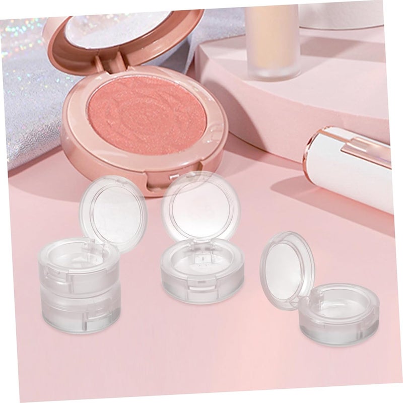 4pcs Empty Eyeshadow Pans Makeup Containers for Plastic Storage for Women and Girls Lightweight and Portable Blush and Eyeshadow Tins - Image 5