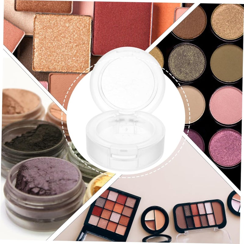 4pcs Empty Eyeshadow Pans Makeup Containers for Plastic Storage for Women and Girls Lightweight and Portable Blush and Eyeshadow Tins - Image 3