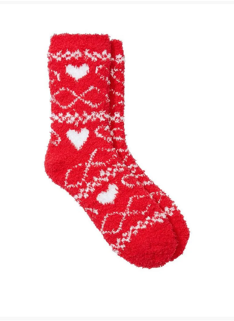 PINK Marshmallow Crew Sock