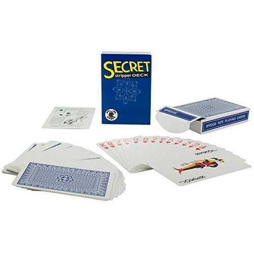 ماجيك مايكرز صانعي السحر المذهل Svengali و Secret Stripper Deck Kit مئات الحيل الممكنة من المبتدئين إلى الخبراء في هذه المجموعة (Red Svengali و Blue Stripper) - Image 3
