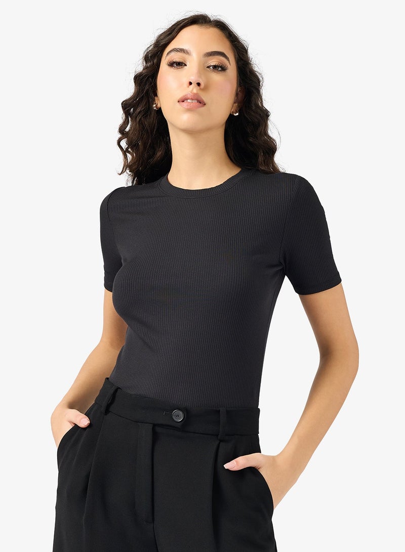 CALVIN KLEIN Essential Ribbed Top - Image 1