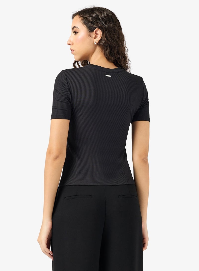 CALVIN KLEIN Essential Ribbed Top - Image 2