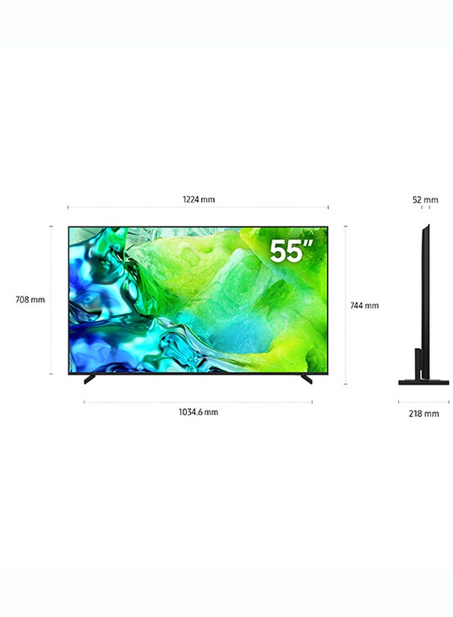 سامسونج Samsung 55 Inch Neo QLED 4K TV, QN80H, Quantum Mini LED, HDR 10+, Motion Xcelerator 144Hz, Dolby Atmos, NQ4 AI Gen2 Processor,Smart TV, QA55QN80HAUXZN (2026 - UAE Version) QA55QN80HAUXZN black - Image 3