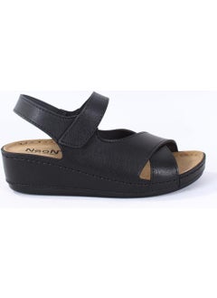 Dagoster DZA37-1810 Black Casual Women's Sandals  - Image 1