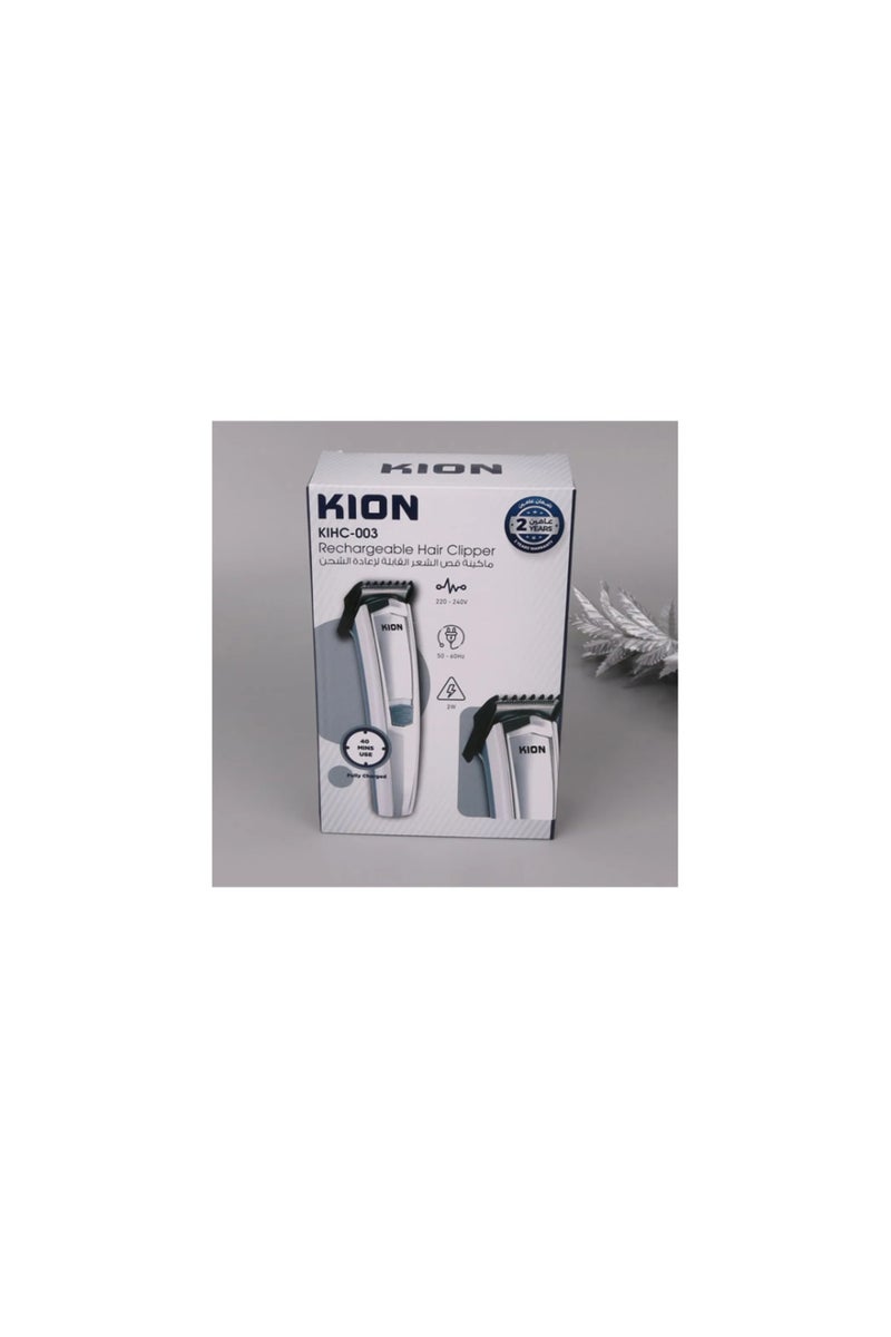 كيون مكينة قص الشعر قابلة الاعادة الشحن - Image 2