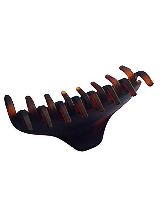 French Thin Boss Medium Dark Brown Shell Matte Finish Covered Spring Jaw Hair Claw Clip Clutcher Clamp 3.5 Inches - pzsku/ZBC05C32854CD061C27CEZ/45/_/1659518469/abb46935-86a5-446b-8ea3-4268e83f621a