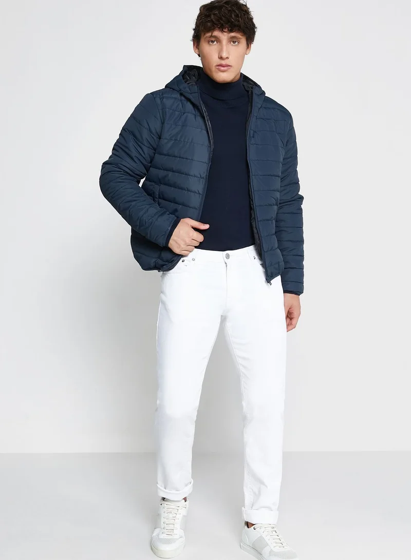 BRAVE SOUL Bravesoul Padded Hooded Jacket