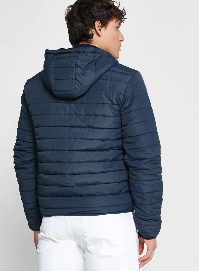 BRAVE SOUL Bravesoul Padded Hooded Jacket