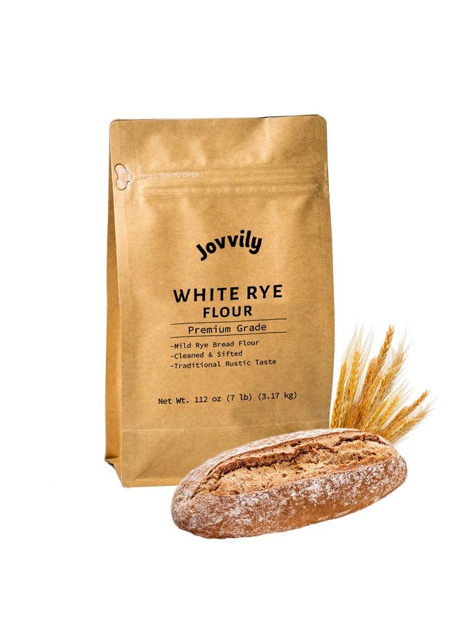 چوڤيلي دقيق الجاودار الأبيض من جوفيلي - 7 رطل - للخبز والبسكويت - منظف ومنخل - نقي دائمًا - Image 1