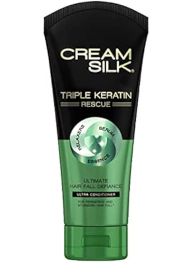 Cream Silk Cream Silk Triple Keratin Rescue Ultimate Hair Fall Defiance Conditioner, 170ml 