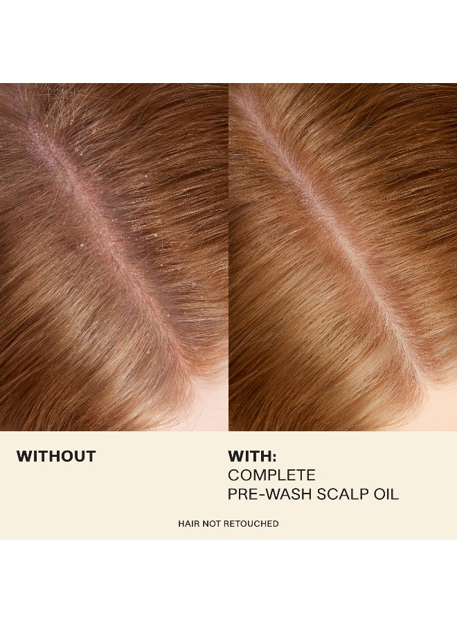 JVN Pre-Wash Scalp Oil & Hair Treatment Oil, Pre Shampoo Dry Scalp Treatment, Scalp Cleansing Oil for All Hair Types, Sulfate Free (1.7 Fl Oz) - Image 3