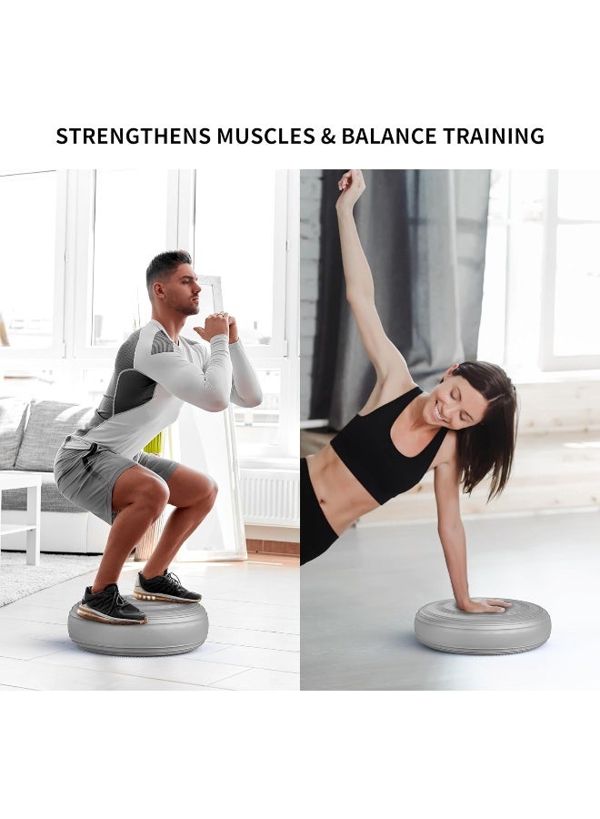 Proiron Balance Disc - Wobble Cushion For Balance With Pump Wiggle Seat For Improving Posture, Fitness, Stability - Image 4
