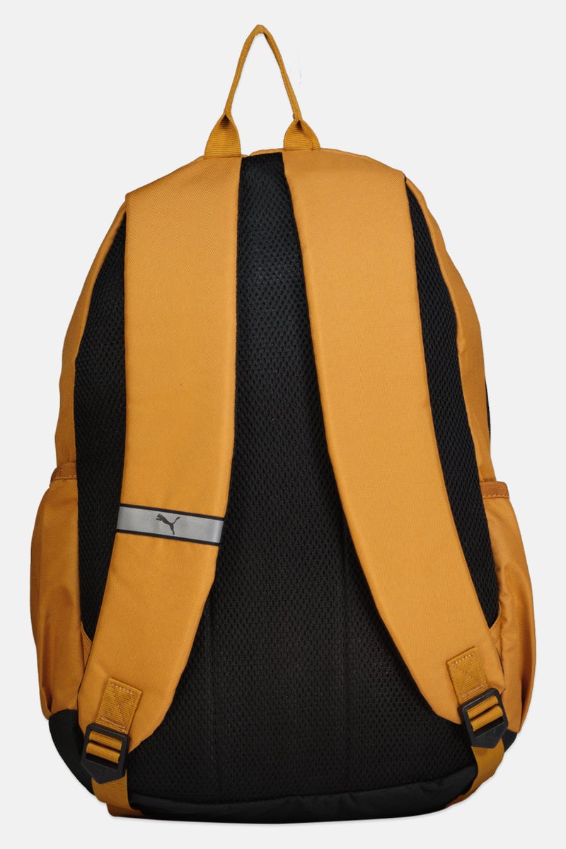 PUMA Men Brand Logo Backpack, Brown - Image 2