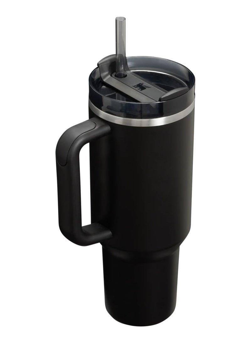 Stanley Quencher H2.0 FlowState Tumbler 40oz.BLACK - Image 4