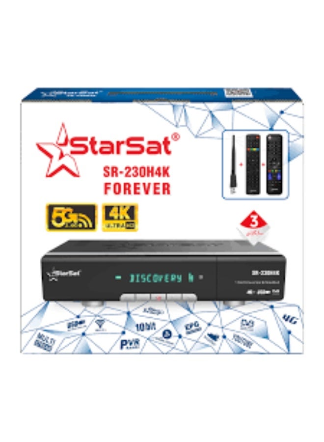 StarSat ستارسات SR-230H4K جهاز استقبال الأقمار الصناعية 4K - Image 4