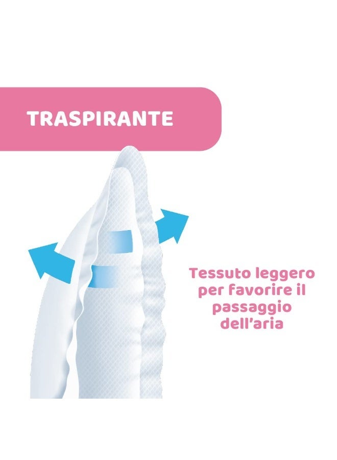 Chicco Anti-Bacterial Nursing Breast Pads, Ultra Thin & Breathable With Super Absorbent Technology, Dermatologically Tested (30 Pieces) - Image 3