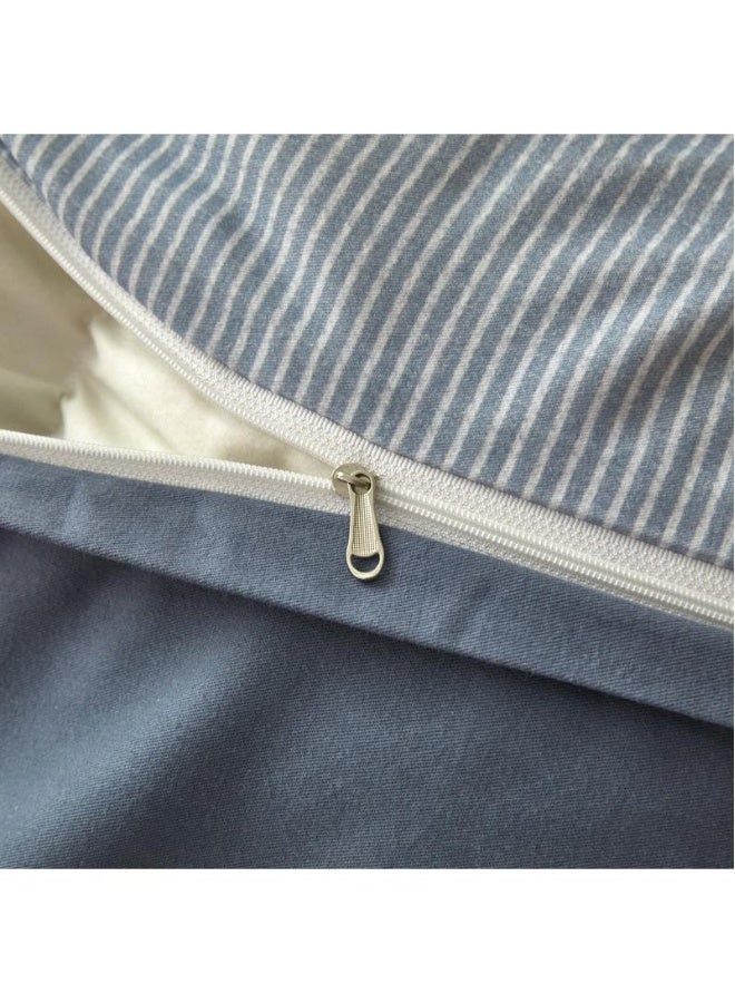 مجموعة من 4 قطع من أغطية اللحاف القطنية تناسب أسرة مزدوجة بحجم 1.5 م / 1.8 م، هدية للاحتفال بمنزل جديد، هدية عيد ميلاد - Image 5