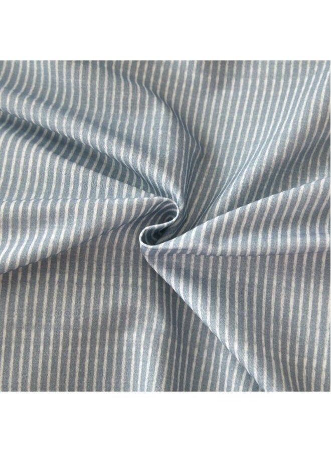 مجموعة من 4 قطع من أغطية اللحاف القطنية تناسب أسرة مزدوجة بحجم 1.5 م / 1.8 م، هدية للاحتفال بمنزل جديد، هدية عيد ميلاد - Image 4