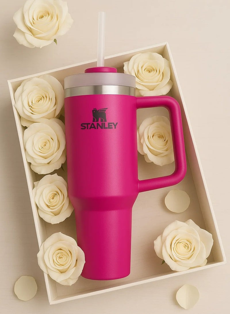 Stanley Quencher H2.0 Flowstat Original Sealed, Vacuum Insulated Stainless Steel Tumbler with Lid and Straw for Water, Iced Tea, Coffee, and Smoothies, 12 Hours Cold, 6 Hours Hot, 1.18 L - Image 1
