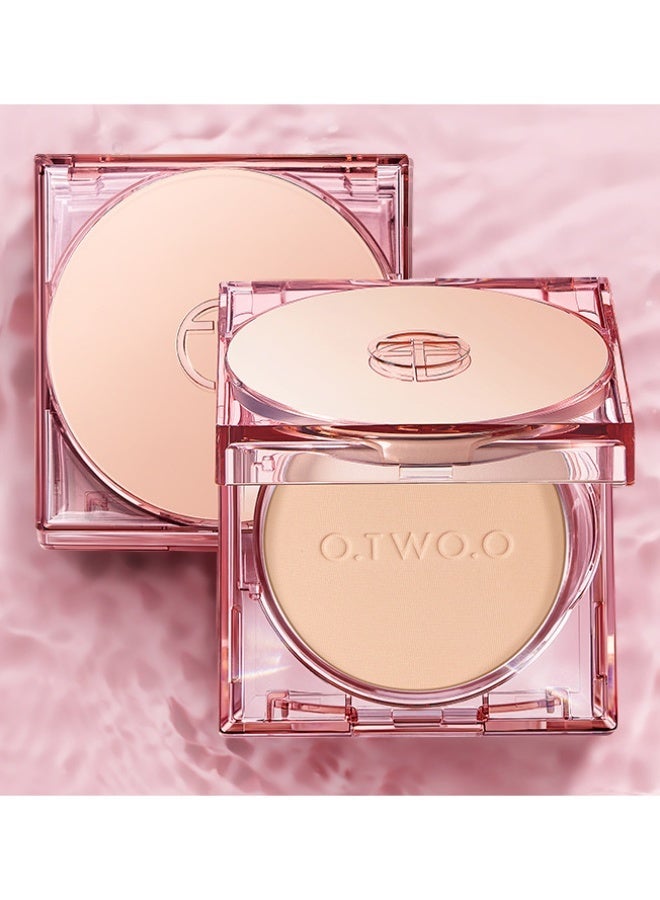 O.TWO.O 3D Soft Focus Face Powder Waterproof Long Lasting Oil Control 24H Natural Skin Tones Anti-Transfer, Non-Absorbent for All Skin Types & Tones, Includes Puff Makeup Powder Foundation Daily Essential - Image 1