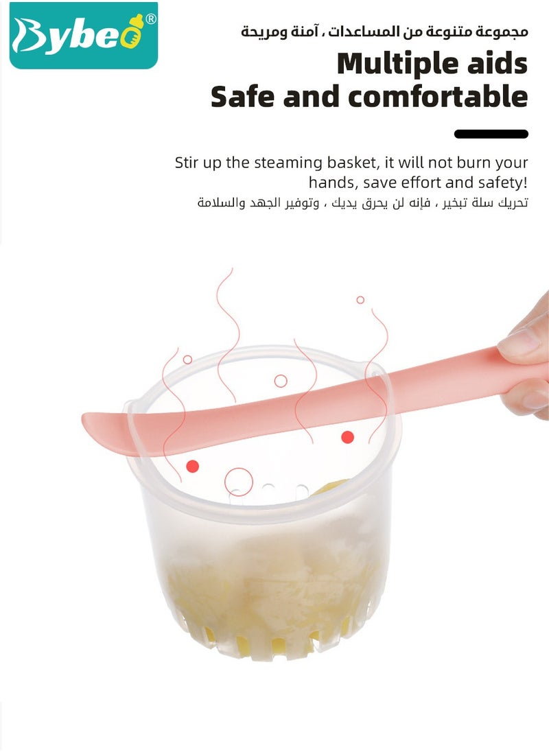 بيبو - صانع طعام الأطفال 4 في 1، معالج طعام الأطفال، خلاط طعام الأطفال، آلة طحن وتبخير وتسخين الطعام للأطفال، طعام طفل منزلي صحي، تحضير وطهي آلي مع التنظيف الذاتي وشاشة LCD باللمس. - Image 1