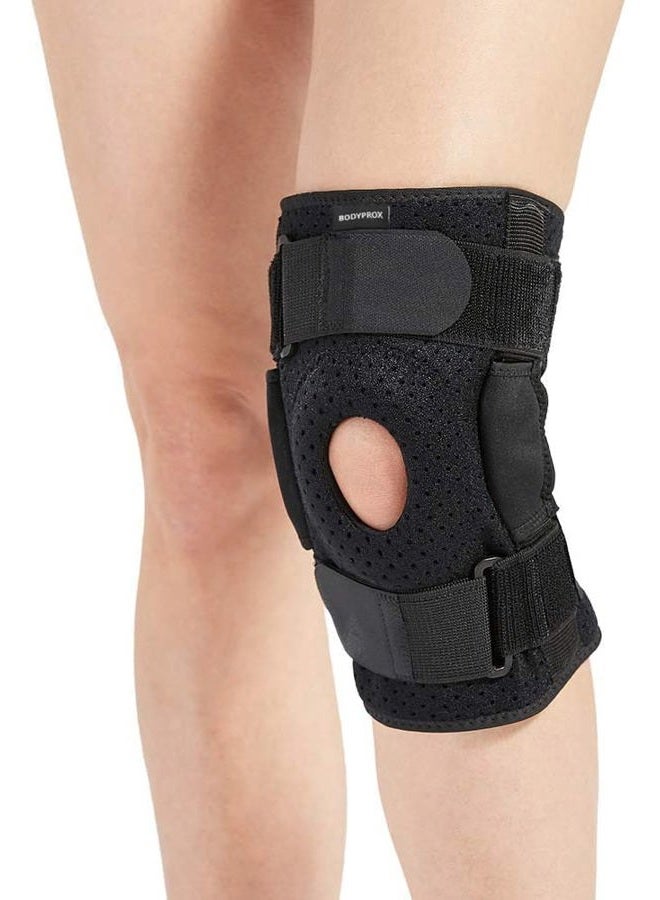 Bodyprox Hinged Knee Brace for Men and Women, Knee Support for Swollen ACL, Tendon, Ligament and Meniscus Injuries (Medium) - Image 1