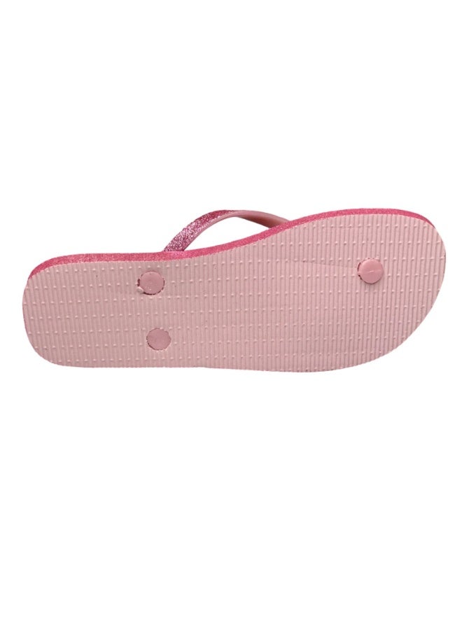 Influence Germany Women's Glitter Strap Flip-Flops – Pink - Image 5