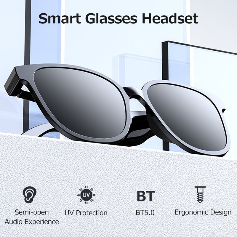 Smart Wireless BT5.0 Headset Music Glasses for Outdoor Cycling and Sports - Image 2