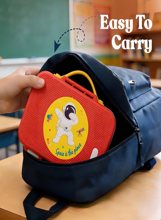 rabitat Munchbee Bento Lunch Box 1000ml | 1+1 Year Brand Warranty | Tiffin Box for School | Kanjak Gifts for Girls | BPA Free, Leakproof & Durable Bento Design | Shyguy - Image 5