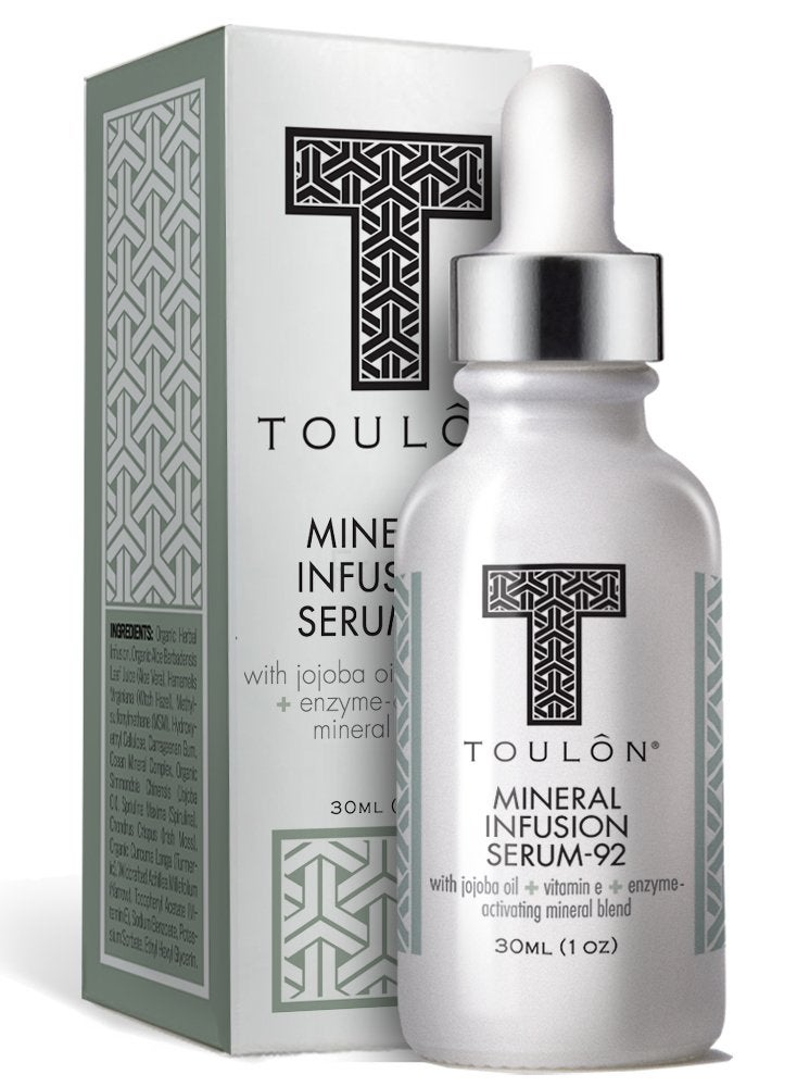TOULON Skin Firming Serum For Face Neck  Decollete with All Natural AntiAging Minerals  Antioxidants like Vitamin E