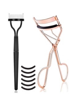 CMGTYYD Eyelash Curler Set,Partial Lash Curler Eyes Makeup Tools,Eyelash Separator With 6 Bonus Replacement Silicone Pads,Eyelashes Curler Fits All Eye Shapes  - Image 1