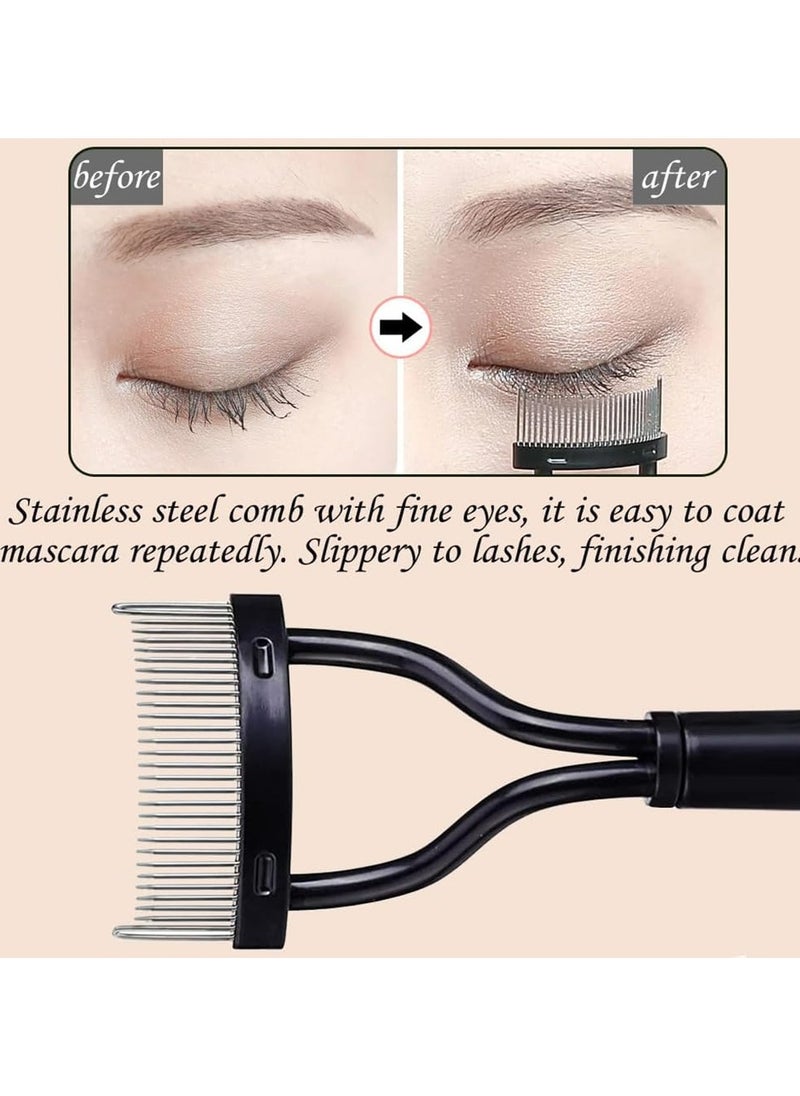 CMGTYYD Eyelash Curler Set,Partial Lash Curler Eyes Makeup Tools,Eyelash Separator With 6 Bonus Replacement Silicone Pads,Eyelashes Curler Fits All Eye Shapes  - Image 3