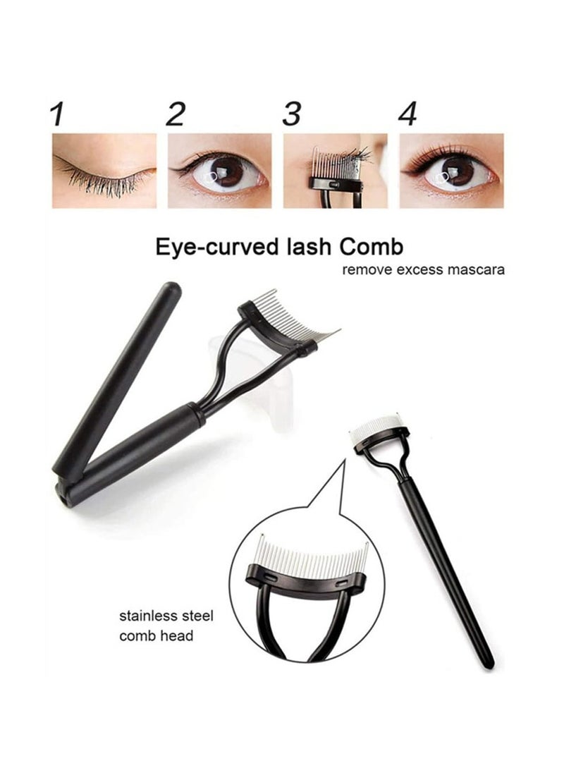 CMGTYYD Eyelash Curler Set,Partial Lash Curler Eyes Makeup Tools,Eyelash Separator With 6 Bonus Replacement Silicone Pads,Eyelashes Curler Fits All Eye Shapes  - Image 4
