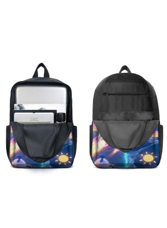 Bright Li Fire Backpacks + handbags + stationery bags | Back-to-school season/festival gifts | Cartoon bag three-piece set, easy to deal with various occasions (available for students, children, friends outings, mountain climbing, school, etc.) - 108 - Image 4
