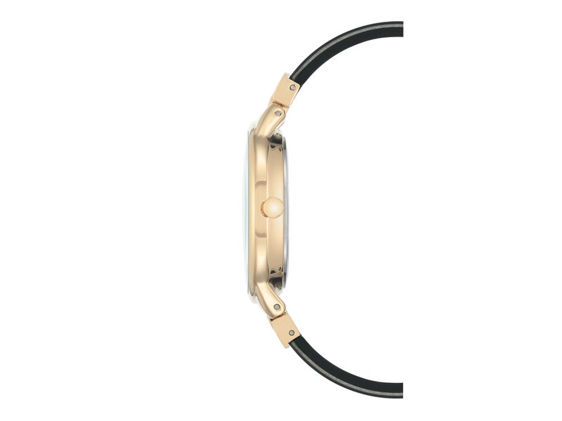 ANNE KLEIN ساعة أن كليين النسائية المصنوعة من الراتنج مع كريستالات مميزة - Image 3