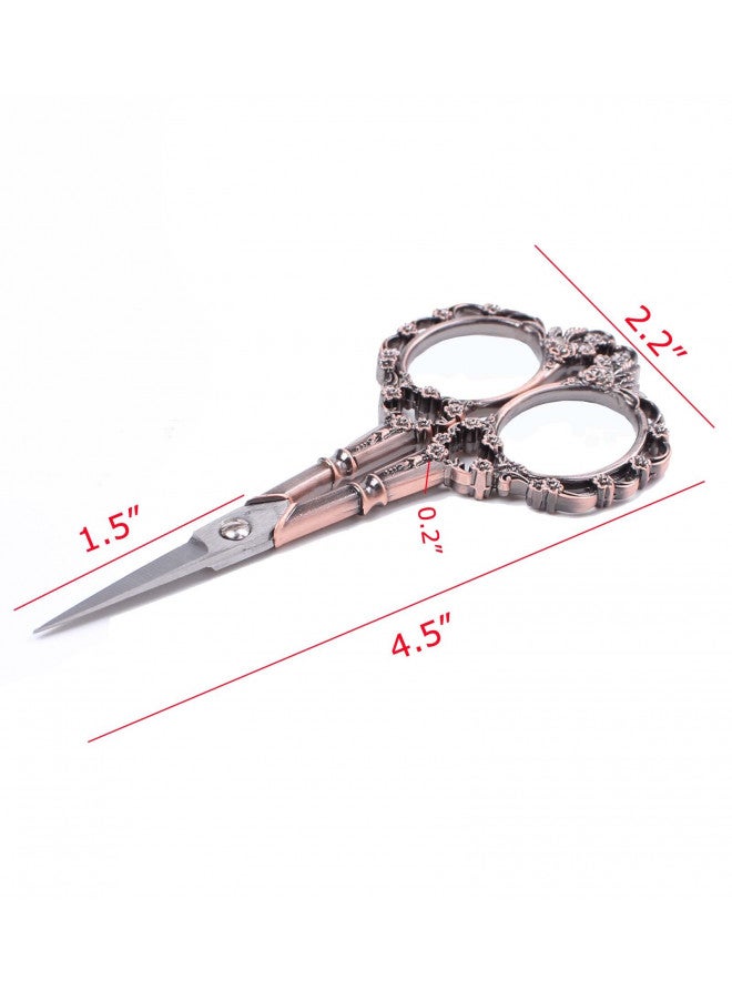 BIHRTC Vintage European Style Scissors for Embroidery, Sewing, Craft, Art Work & Everyday Use - Image 4