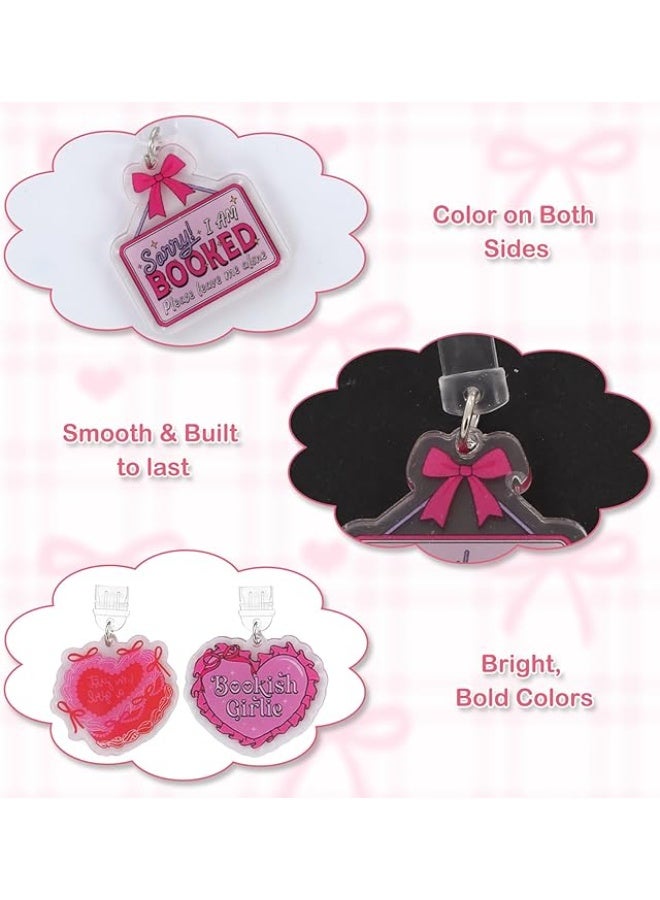 Relex 9 Pack Funny Dust Plug Charm Type C for E Reader, Dust Plug Accessories for Women, Type C/Micro USB Dust Plug - Image 2