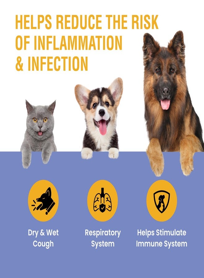Special Breed Support for Dogs & Cats, Dry and Wet, Herbal Treatment Helps Soothe Throat & Respiratory Comfort, Made in USA, 8oz - Image 2