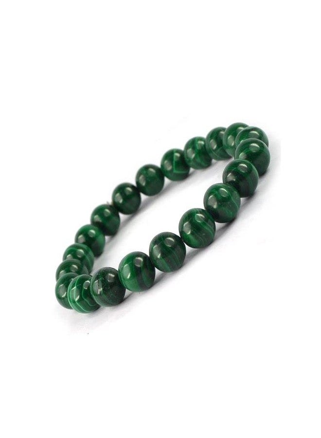 DHYANARSH Original Natural AAA Malachite Bracelet - Genuine Malachite for Spiritual Healing Jewelry - Image 5