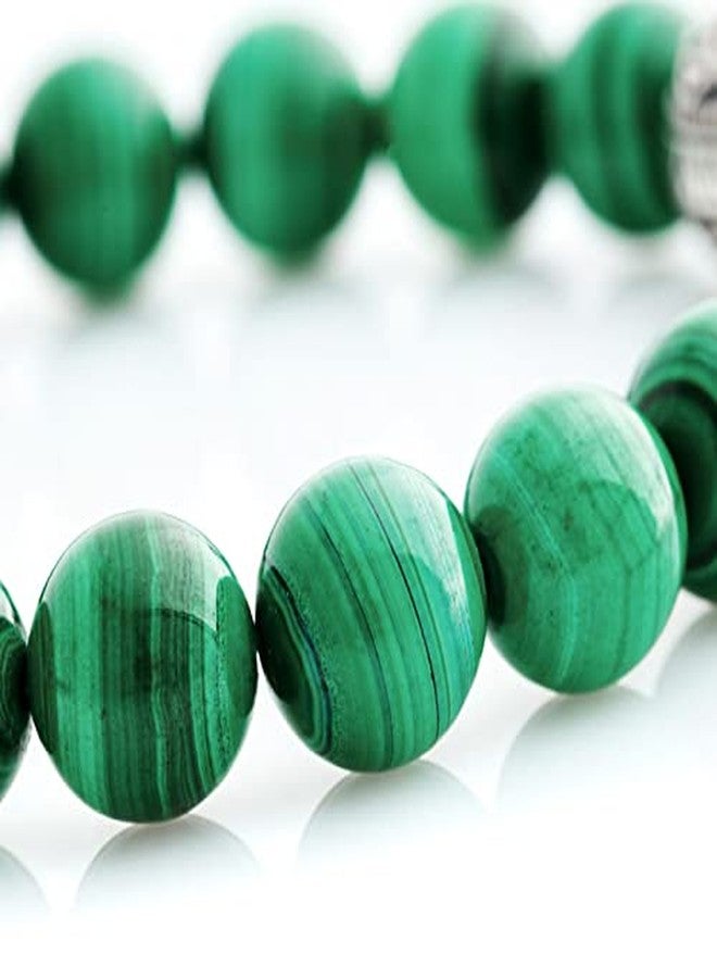 DHYANARSH Original Natural AAA Malachite Bracelet - Genuine Malachite for Spiritual Healing Jewelry - Image 4