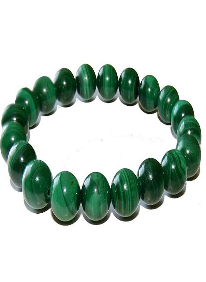 DHYANARSH Original Natural AAA Malachite Bracelet - Genuine Malachite for Spiritual Healing Jewelry - Image 1